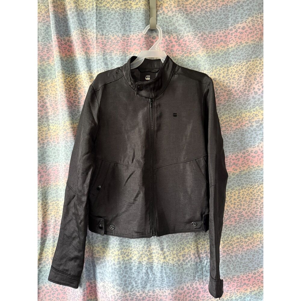 🔥 G-Star RAW Women’s Black Moto Jacket – Size S 🔥